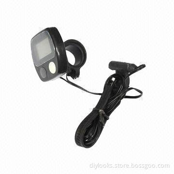 Bicycle LCD Cycle Computer Odometer Speedometer, Sized 45 x 50 x 7mm, OEM Orders Welcomed